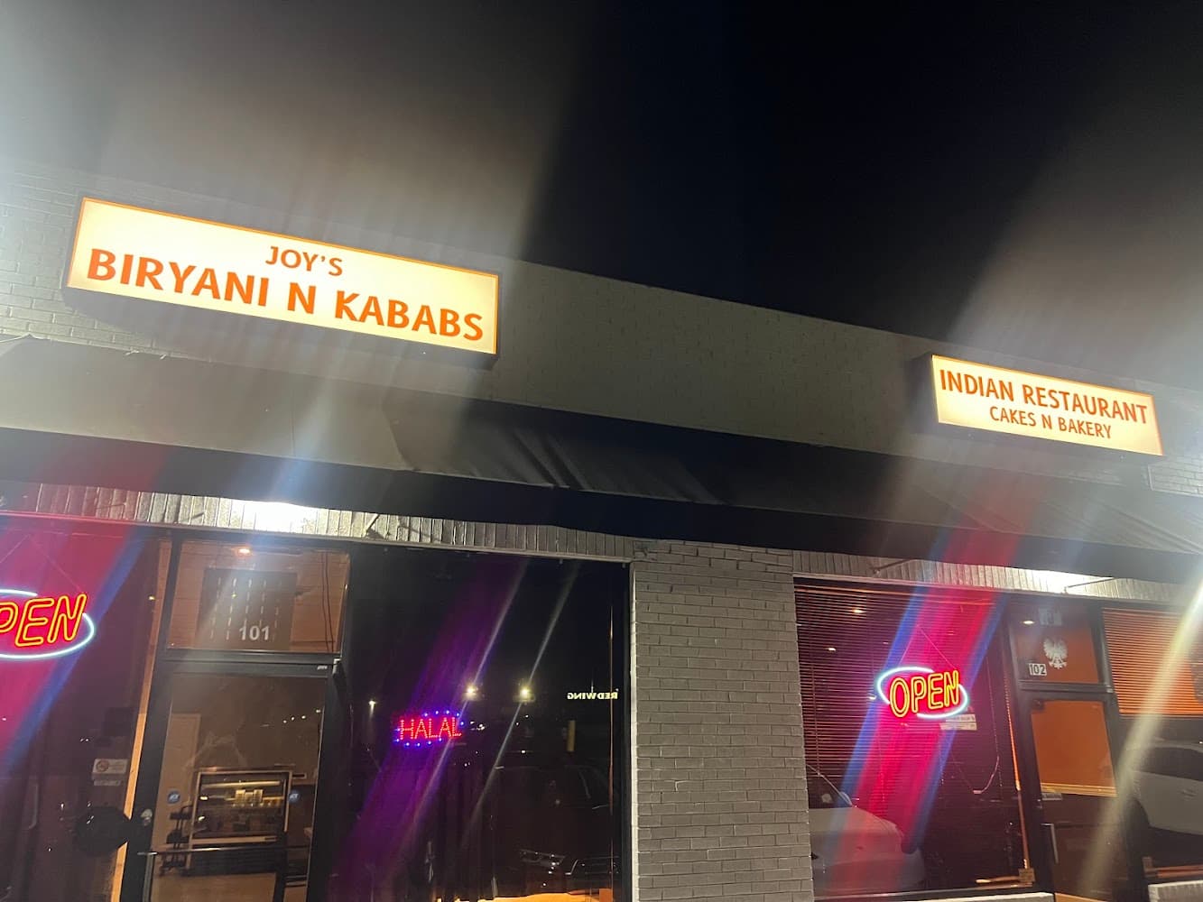 Google street view image of Joy's Biryani N Kababs