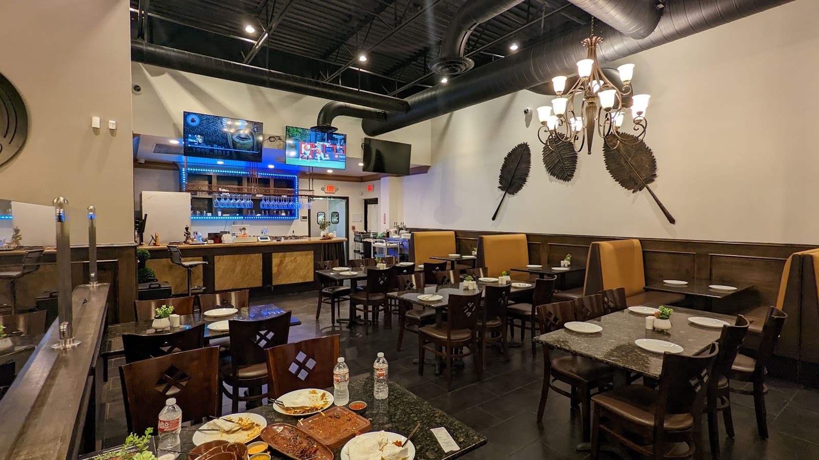 Google street view image of The Monk’s Indian Bistro- Pearland