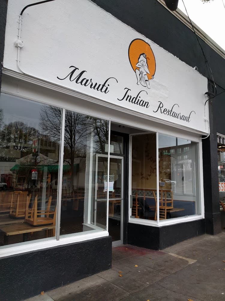 Google street view image of Maruti Indian Restaurant