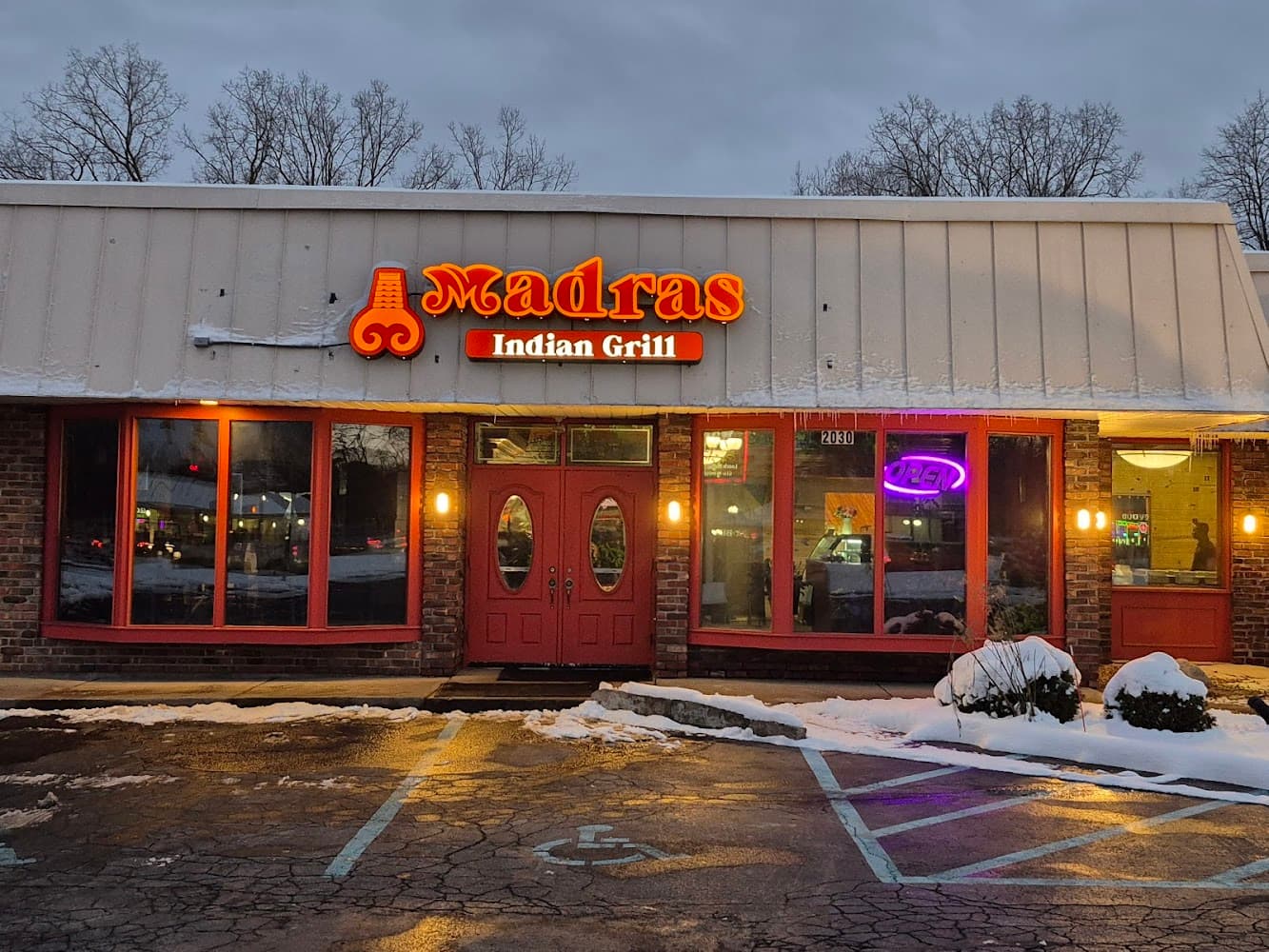 Google street view image of Madras Indian Grill