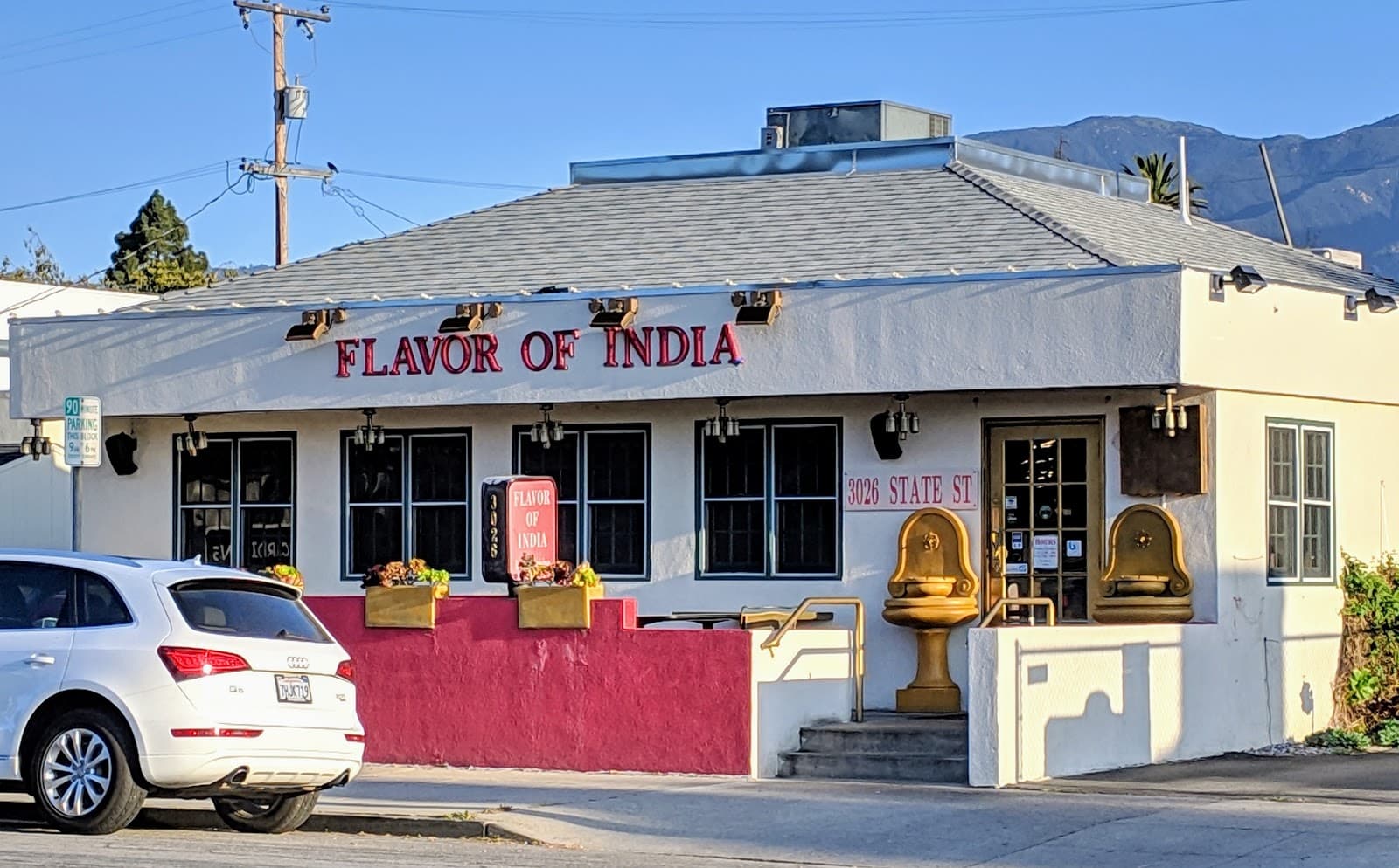 Google street view image of Flavor of India Santa Barbara