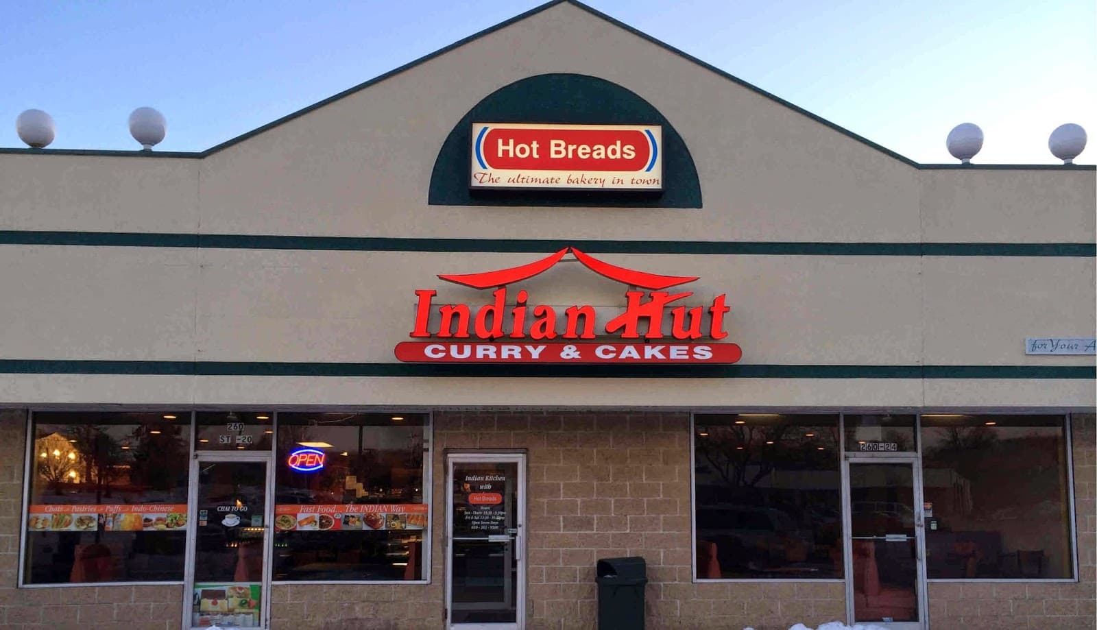 Google street view image of Indian Hut Exton